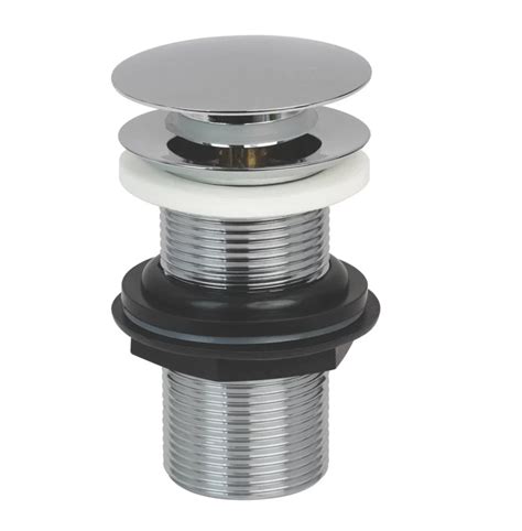 screwfix unslotted basin waste